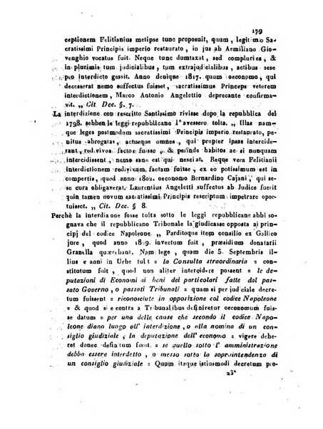 Repertorio generale di giurisprudenza dei tribunali romani