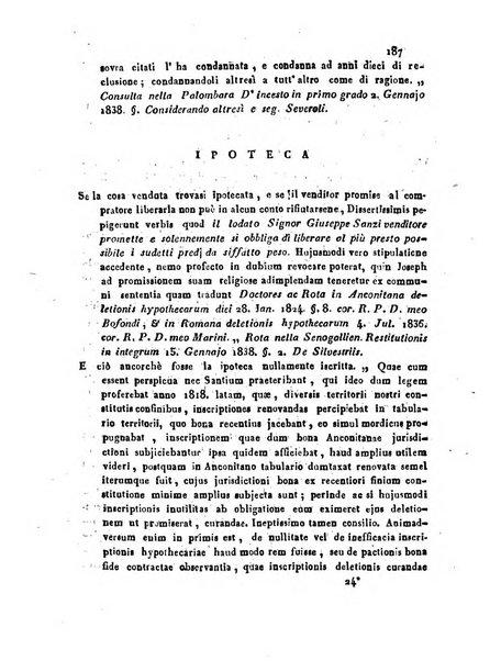 Repertorio generale di giurisprudenza dei tribunali romani