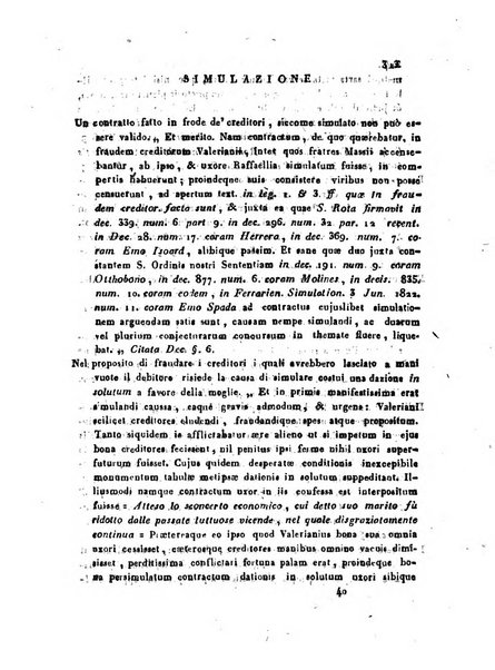 Repertorio generale di giurisprudenza dei tribunali romani