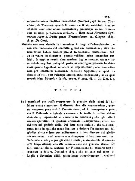 Repertorio generale di giurisprudenza dei tribunali romani