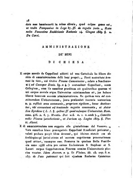 Repertorio generale di giurisprudenza dei tribunali romani