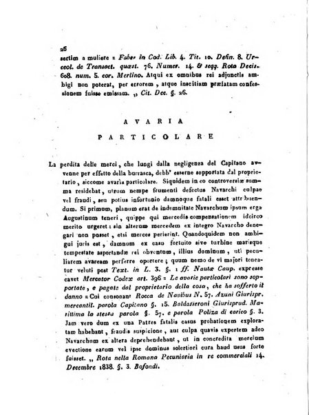 Repertorio generale di giurisprudenza dei tribunali romani