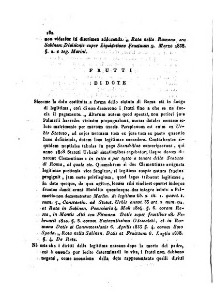 Repertorio generale di giurisprudenza dei tribunali romani