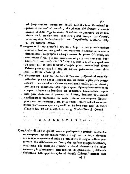 Repertorio generale di giurisprudenza dei tribunali romani