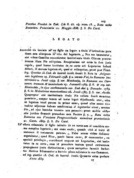 Repertorio generale di giurisprudenza dei tribunali romani