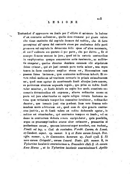 Repertorio generale di giurisprudenza dei tribunali romani