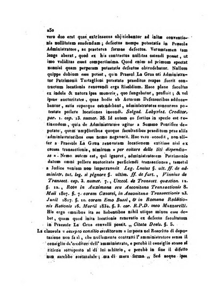 Repertorio generale di giurisprudenza dei tribunali romani