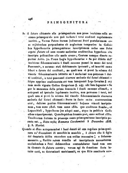 Repertorio generale di giurisprudenza dei tribunali romani