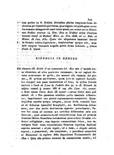 Repertorio generale di giurisprudenza dei tribunali romani