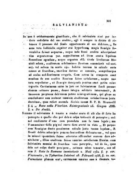 Repertorio generale di giurisprudenza dei tribunali romani