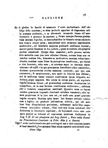 Repertorio generale di giurisprudenza dei tribunali romani