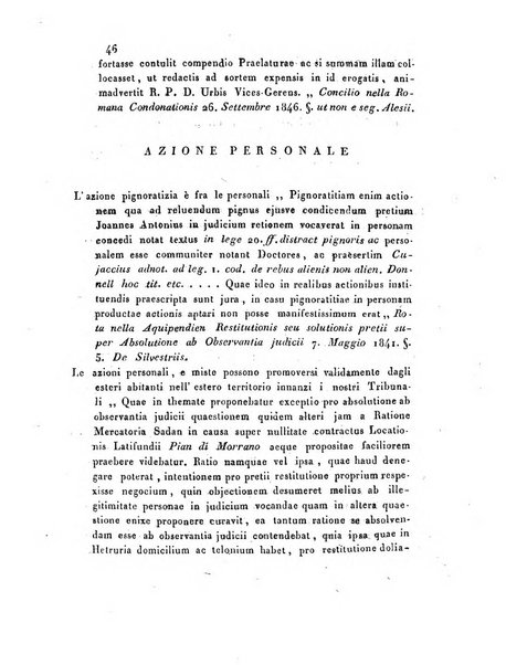 Repertorio generale di giurisprudenza dei tribunali romani