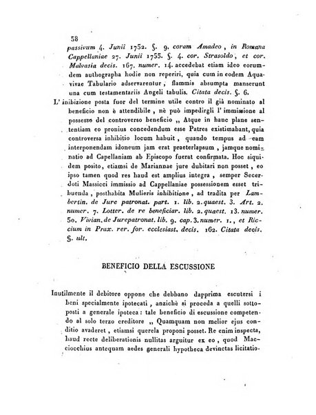 Repertorio generale di giurisprudenza dei tribunali romani