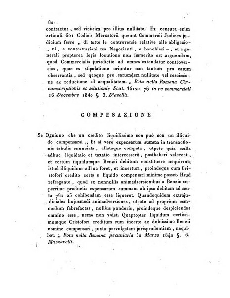 Repertorio generale di giurisprudenza dei tribunali romani