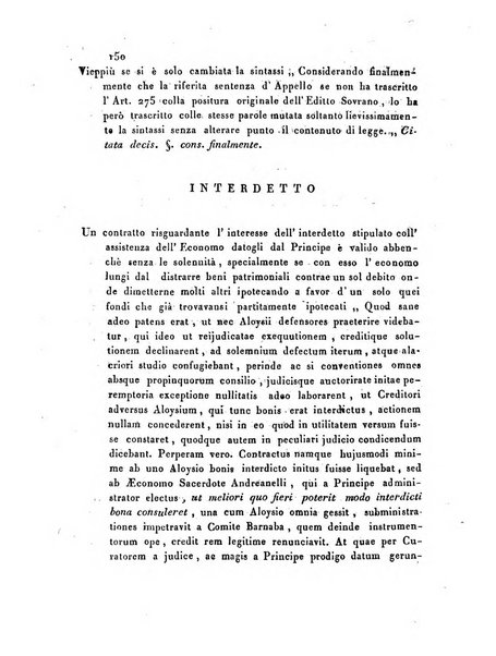 Repertorio generale di giurisprudenza dei tribunali romani