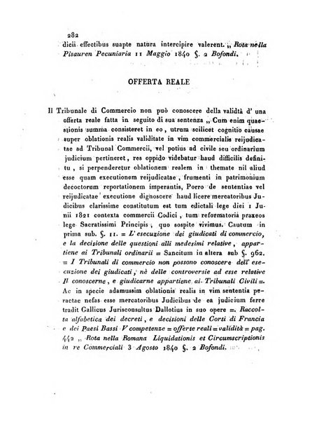 Repertorio generale di giurisprudenza dei tribunali romani