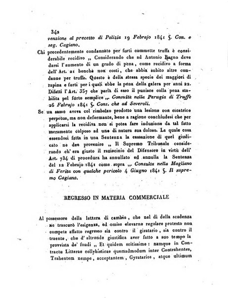 Repertorio generale di giurisprudenza dei tribunali romani