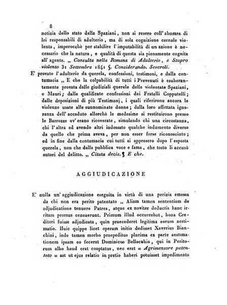 Repertorio generale di giurisprudenza dei tribunali romani