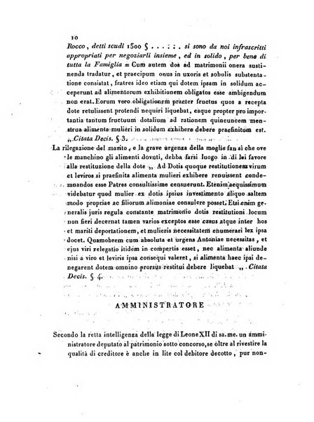 Repertorio generale di giurisprudenza dei tribunali romani