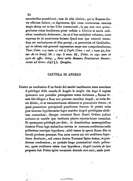 Repertorio generale di giurisprudenza dei tribunali romani