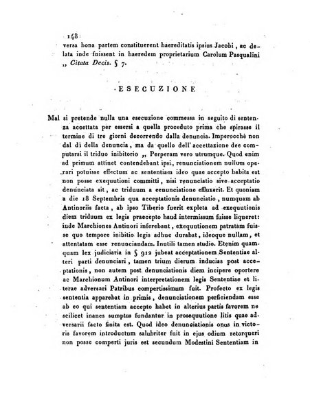 Repertorio generale di giurisprudenza dei tribunali romani