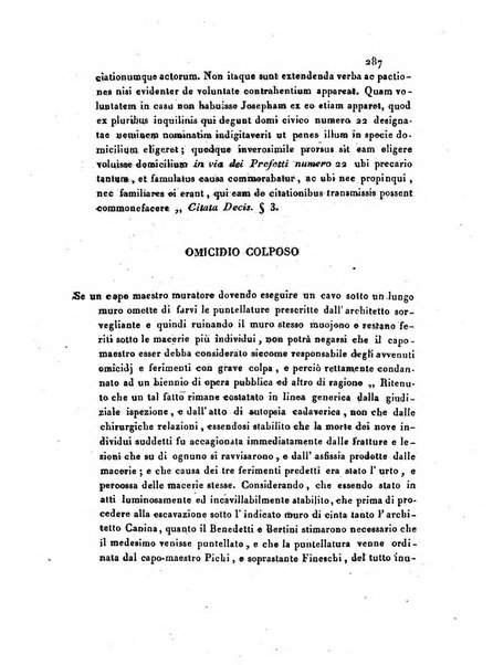 Repertorio generale di giurisprudenza dei tribunali romani