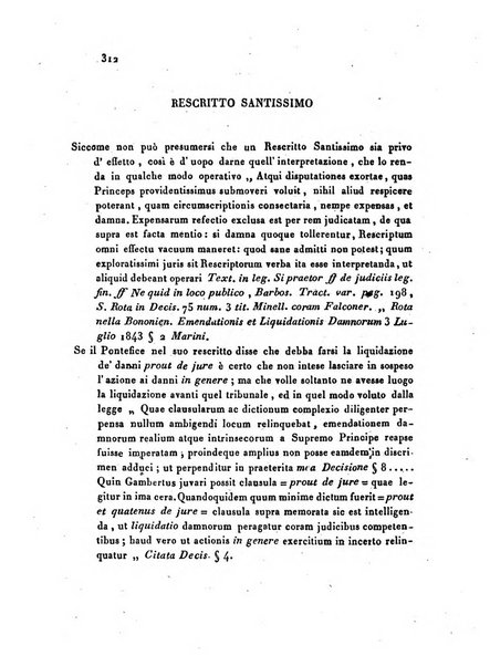 Repertorio generale di giurisprudenza dei tribunali romani