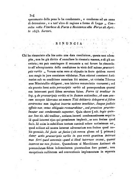 Repertorio generale di giurisprudenza dei tribunali romani