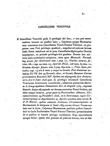 Repertorio generale di giurisprudenza dei tribunali romani