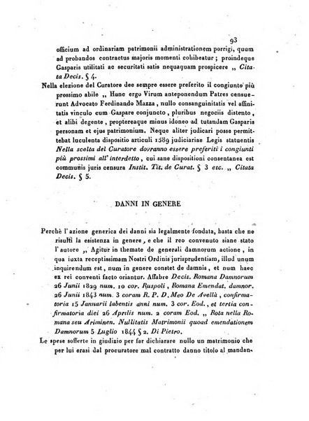 Repertorio generale di giurisprudenza dei tribunali romani