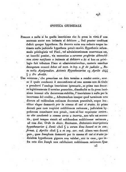 Repertorio generale di giurisprudenza dei tribunali romani