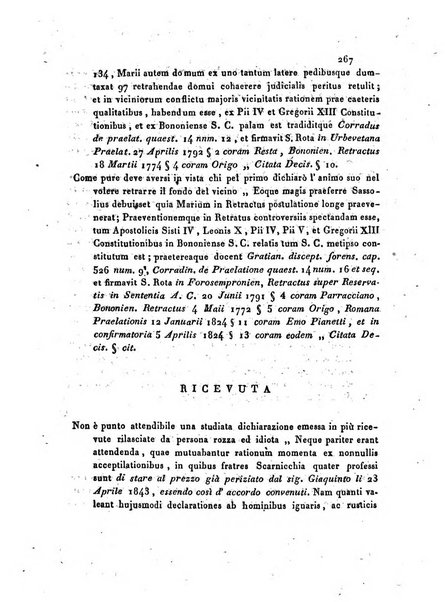 Repertorio generale di giurisprudenza dei tribunali romani