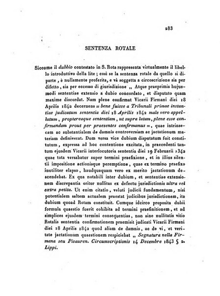 Repertorio generale di giurisprudenza dei tribunali romani