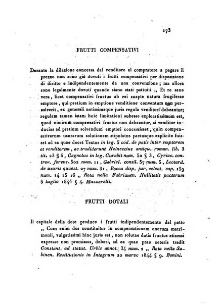 Repertorio generale di giurisprudenza dei tribunali romani