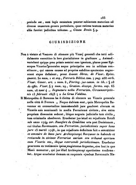 Repertorio generale di giurisprudenza dei tribunali romani