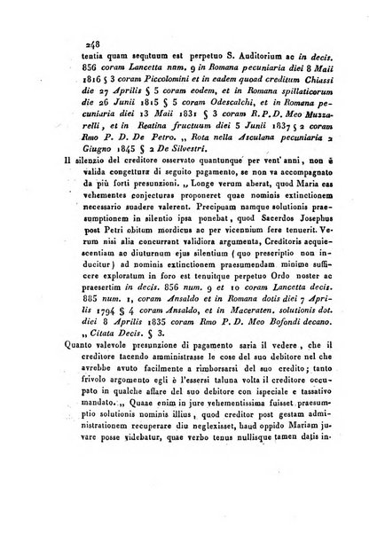 Repertorio generale di giurisprudenza dei tribunali romani