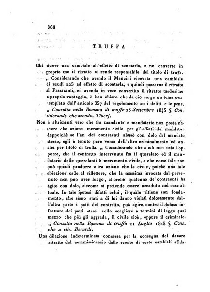 Repertorio generale di giurisprudenza dei tribunali romani