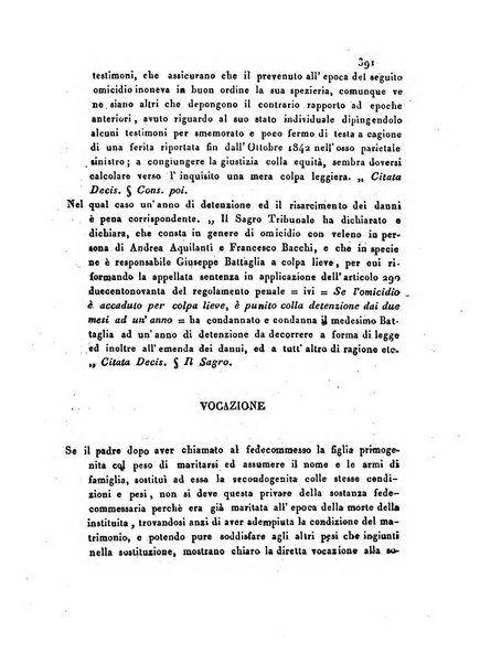 Repertorio generale di giurisprudenza dei tribunali romani