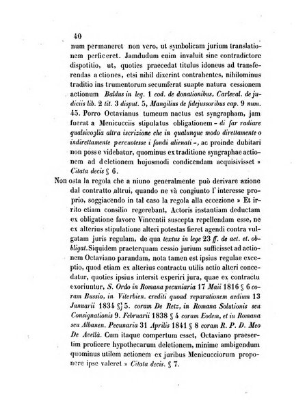 Repertorio generale di giurisprudenza dei tribunali romani