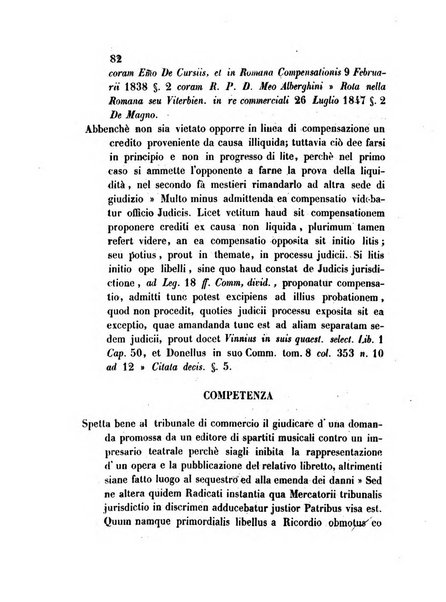 Repertorio generale di giurisprudenza dei tribunali romani