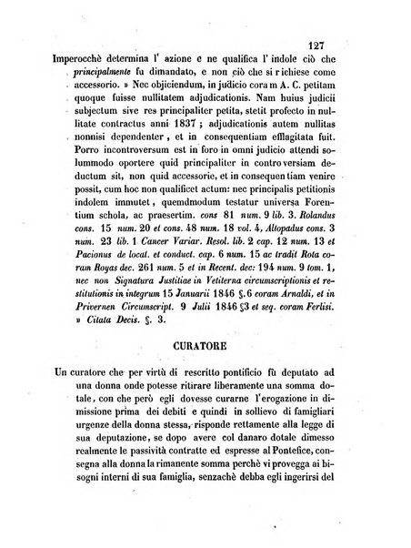 Repertorio generale di giurisprudenza dei tribunali romani