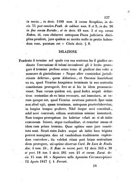 Repertorio generale di giurisprudenza dei tribunali romani