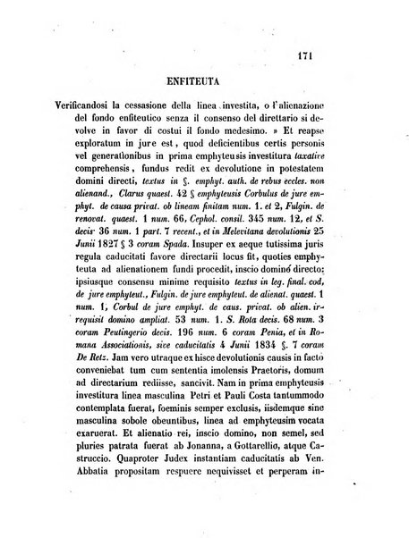 Repertorio generale di giurisprudenza dei tribunali romani