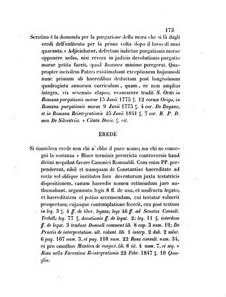 Repertorio generale di giurisprudenza dei tribunali romani