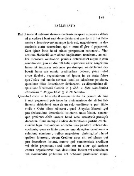 Repertorio generale di giurisprudenza dei tribunali romani