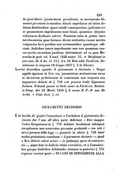 Repertorio generale di giurisprudenza dei tribunali romani