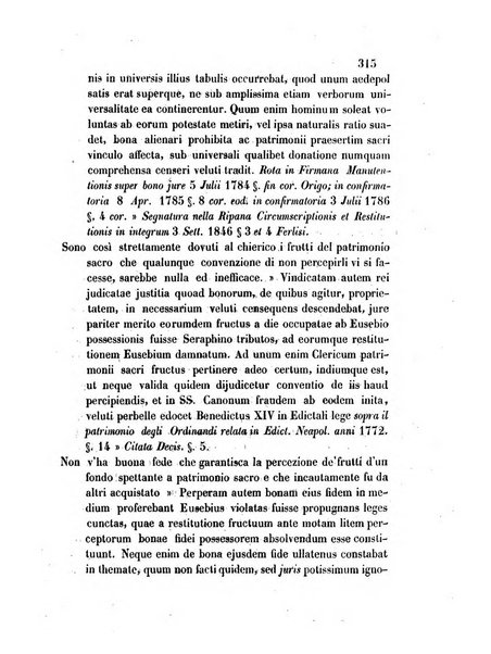 Repertorio generale di giurisprudenza dei tribunali romani