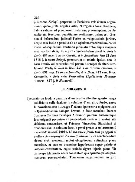 Repertorio generale di giurisprudenza dei tribunali romani