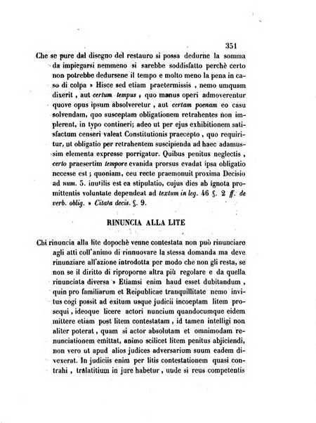 Repertorio generale di giurisprudenza dei tribunali romani