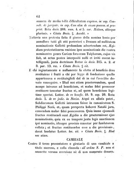 Repertorio generale di giurisprudenza dei tribunali romani